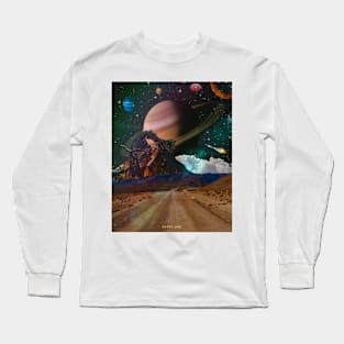 Saturn and Desert Long Sleeve T-Shirt